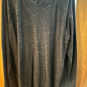 Women's Long Sleeve Black Top